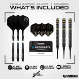 Winmau Michael van Gerwen Darts - Soft Tip - 90% Tungsten - W-Max