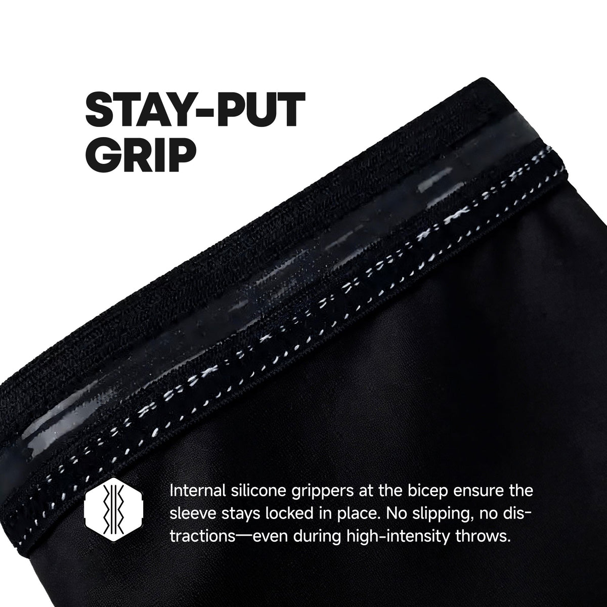 CALIBURN Darts REACH Arm Sleeves (Pair) - Black