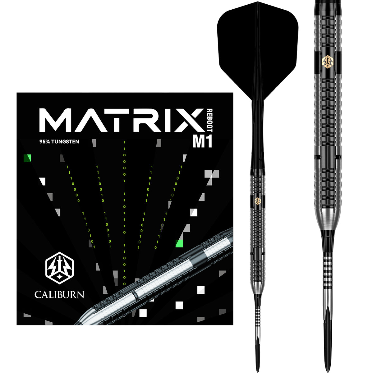 Caliburn Matrix:Reboot Darts - Steel Tip - 95% Tungsten - M1