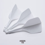 Condor AXE 120 Dart Flights - Small - White