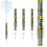 Caliburn Players Darts - Soft Tip - 90% Tungsten - Gold Spear