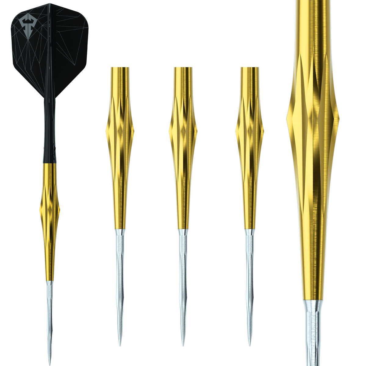 Caliburn Starships Darts - Steel Tip - 95% Tungsten - Sunspear