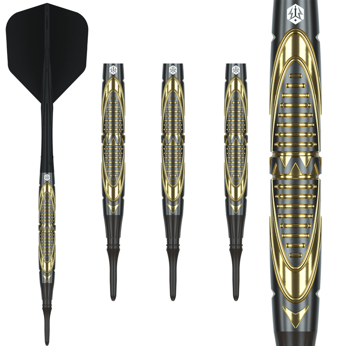 Caliburn Halo Darts - Soft Tip - 95% Tungsten - H2