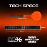 Winmau Emma Paton Darts - Steel Tip - 90% Tungsten - 23g
