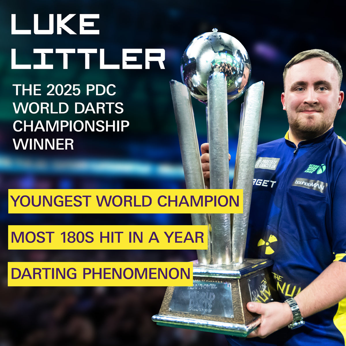 Target Luke Littler Darts - Soft Tip - Brass
