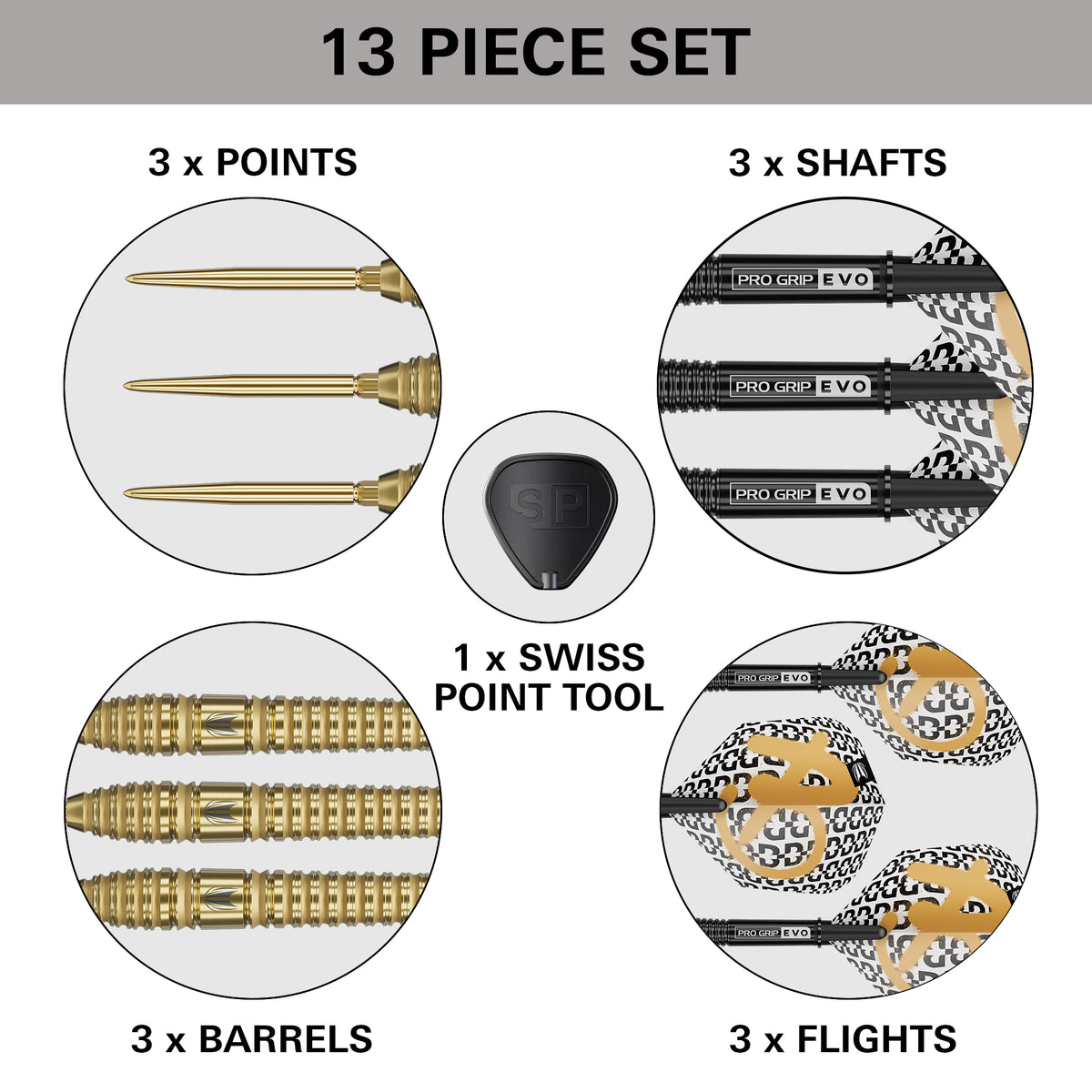 Target Bolide Envy Darts - Steel Tip - 90% Tungsten - 03