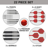 Target Shift Darts - Steel Tip - 90% Tungsten