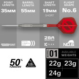 Target Group Ø Darts - Steel Tip - 50% Tungsten - SP02
