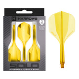 Harrows Solo 2 Dart Flights - Moulded Shaft & Flight