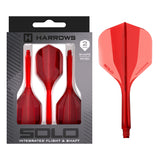 Harrows Solo 2 Dart Flights - Moulded Shaft & Flight