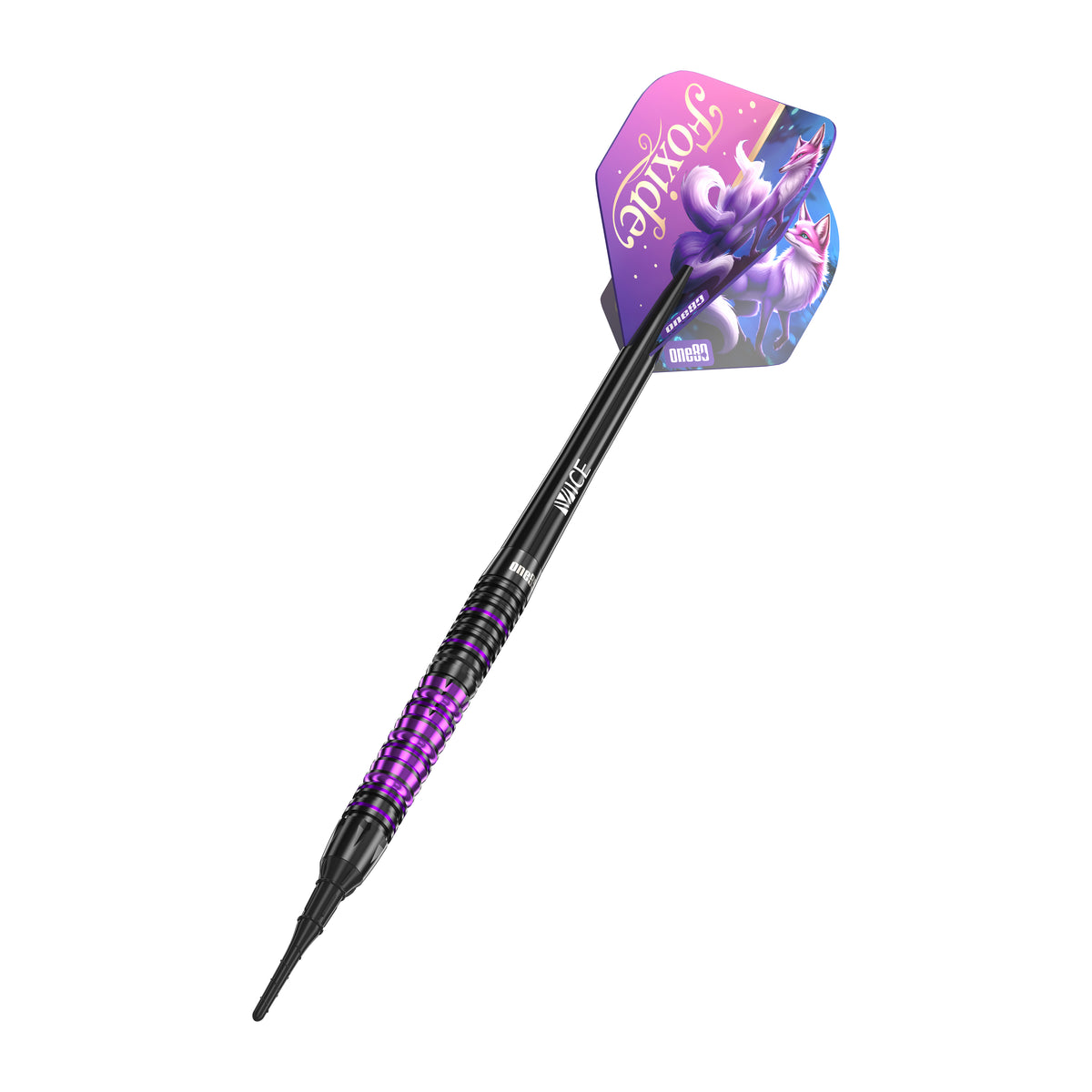 One80 Foxide Darts - Soft Tip - 90% Tungsten - F1