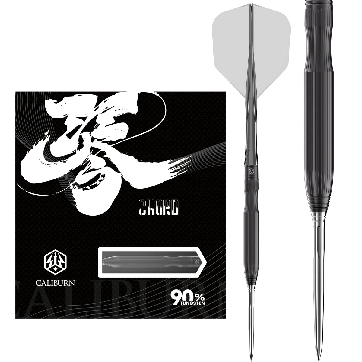 Caliburn Chord Darts - Steel Tip - 90% Tungsten - C1