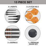 Target Raymond van Barneveld Darts - Soft Tip - 95% Tungsten - 95K