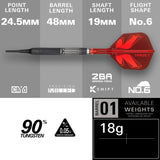 Target Shift Darts - Soft Tip - 90% Tungsten