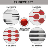 Target Shift Darts - Soft Tip - 90% Tungsten