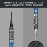 Target Phil Taylor Darts - Soft Tip - 95% Tungsten - Power Chrono