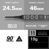 Target Luke Littler Darts - Soft Tip - 90% Tungsten - Fallout