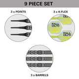 Target Luke Littler Darts - Soft Tip - 90% Tungsten - Fallout