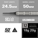 Target Group Ø Darts - Soft Tip - 50% Tungsten - SP12