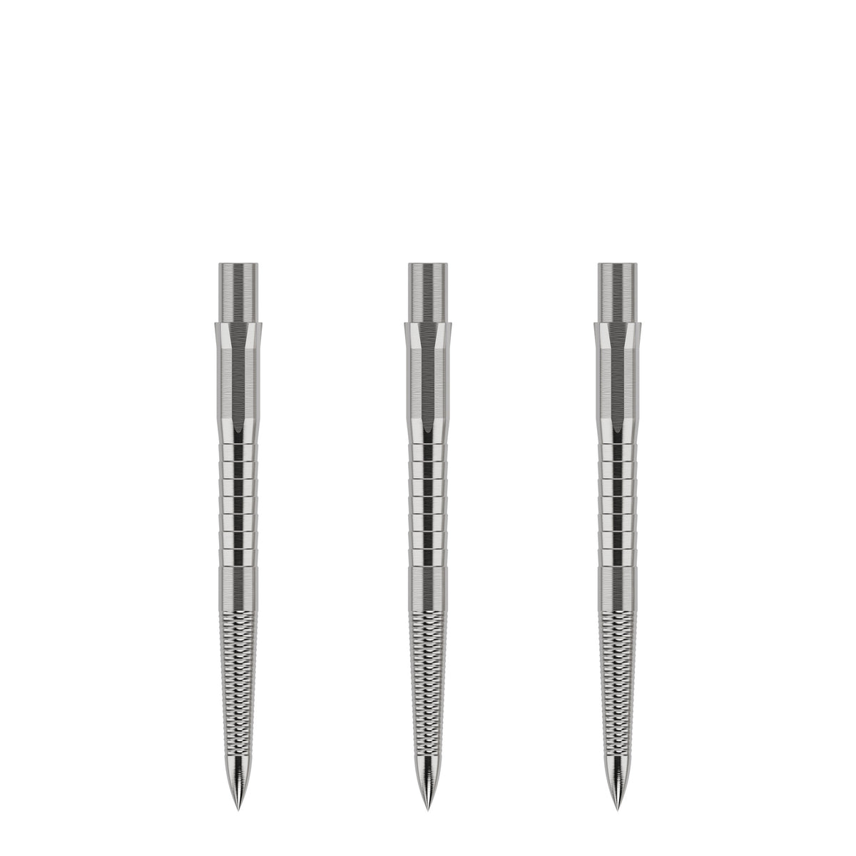 Caliburn Replaceable Dart Points - Micro Grip - Silver