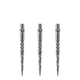 Caliburn Replaceable Dart Points - Spiro - No Lip - Silver