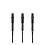Caliburn Replaceable Dart Points - Spiro - No Lip - Black