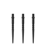 Caliburn Replaceable Dart Points - Ripple - No Lip - Black