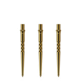 Caliburn Replaceable Dart Points - Ripple - No Lip - Gold