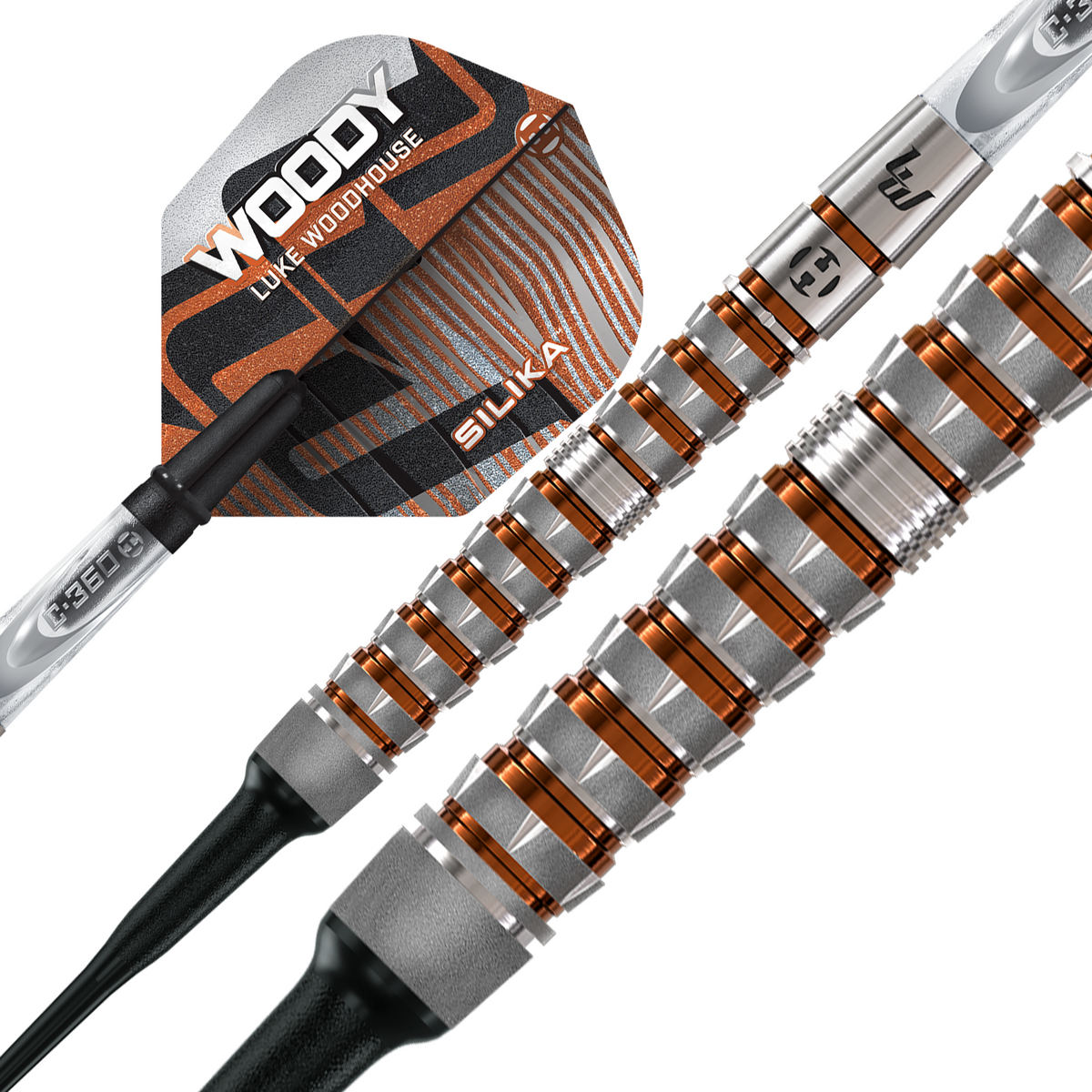 *Harrows Luke Woodhouse Darts - Soft Tip - 90% Tungsten - Series 3