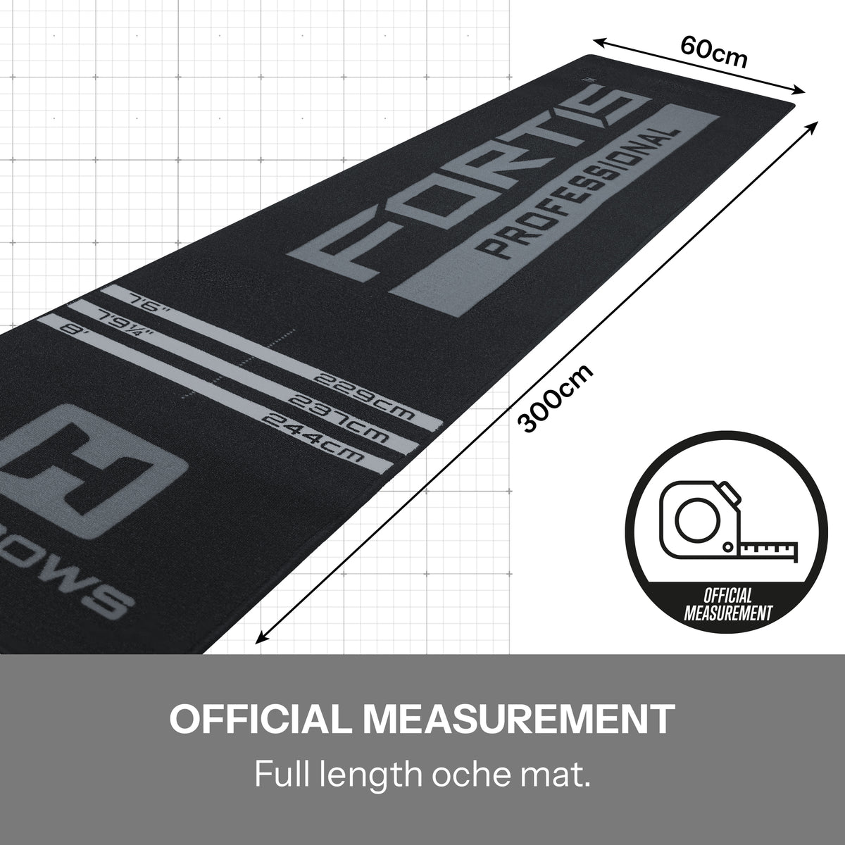 Harrows Dart Mat - Fortis