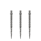 Caliburn Replaceable Dart Points - Spiro - No Lip - Silver