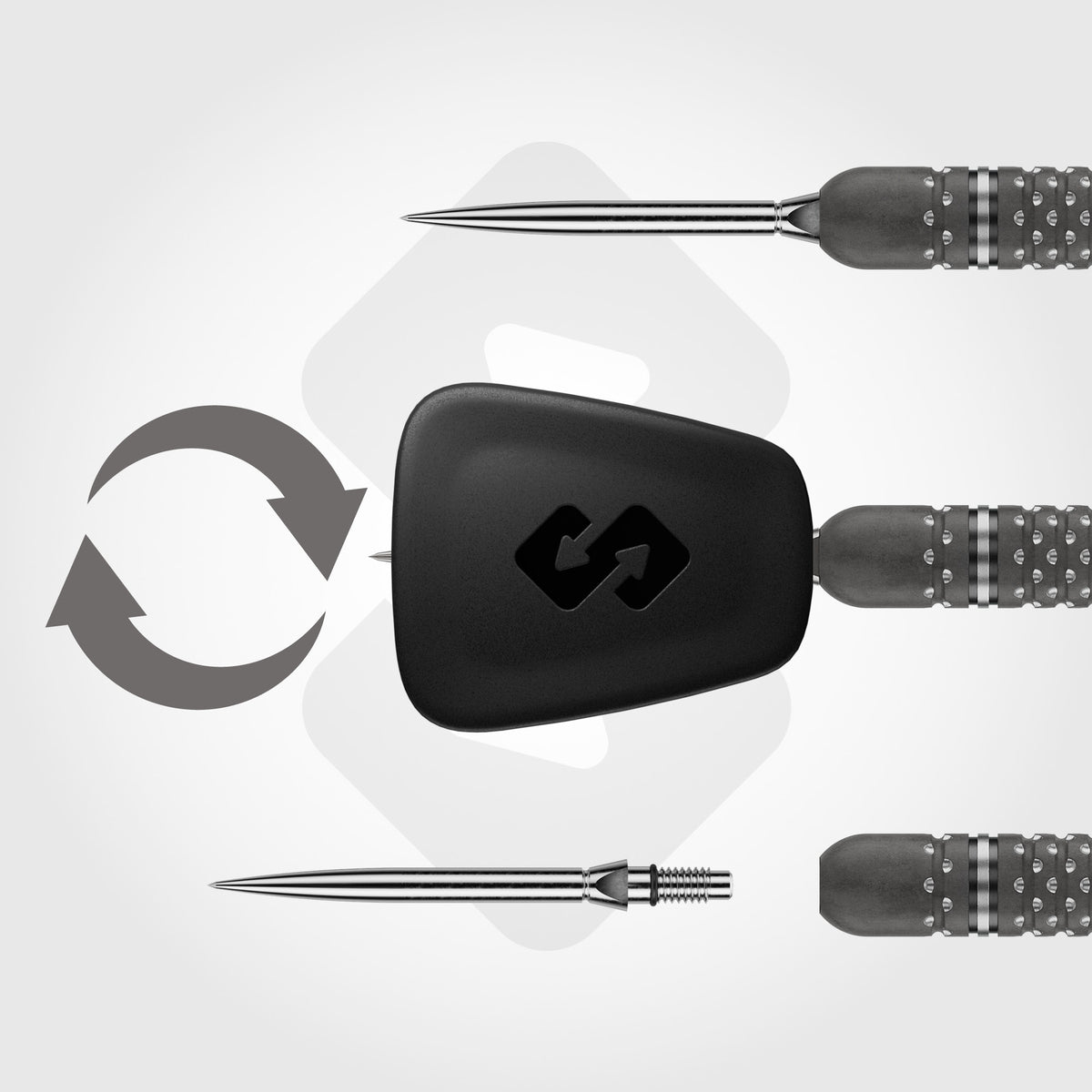 Winmau Michael van Gerwen Switch Darts - Steel Tip - 90% Tungsten - TS-Pro