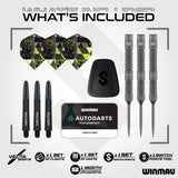 Winmau Michael van Gerwen Switch Darts - Steel Tip - 90% Tungsten - TS