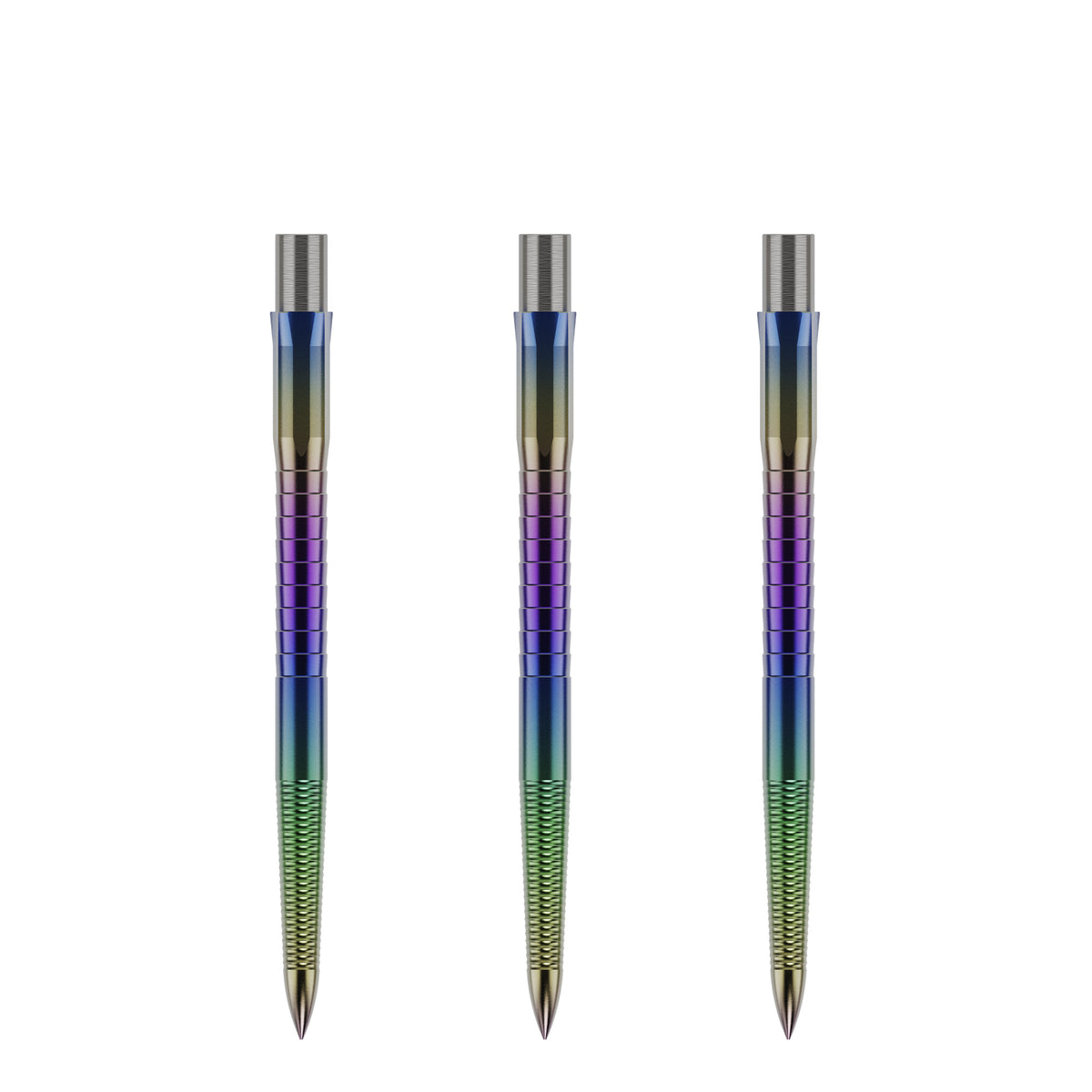 Caliburn Replaceable Dart Points - Micro Grip - Rainbow