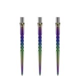 Caliburn Replaceable Dart Points - Ripple - No Lip - Rainbow