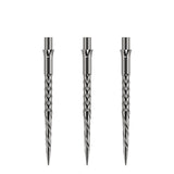 Caliburn Replaceable Dart Points - Spiro - No Lip - Silver