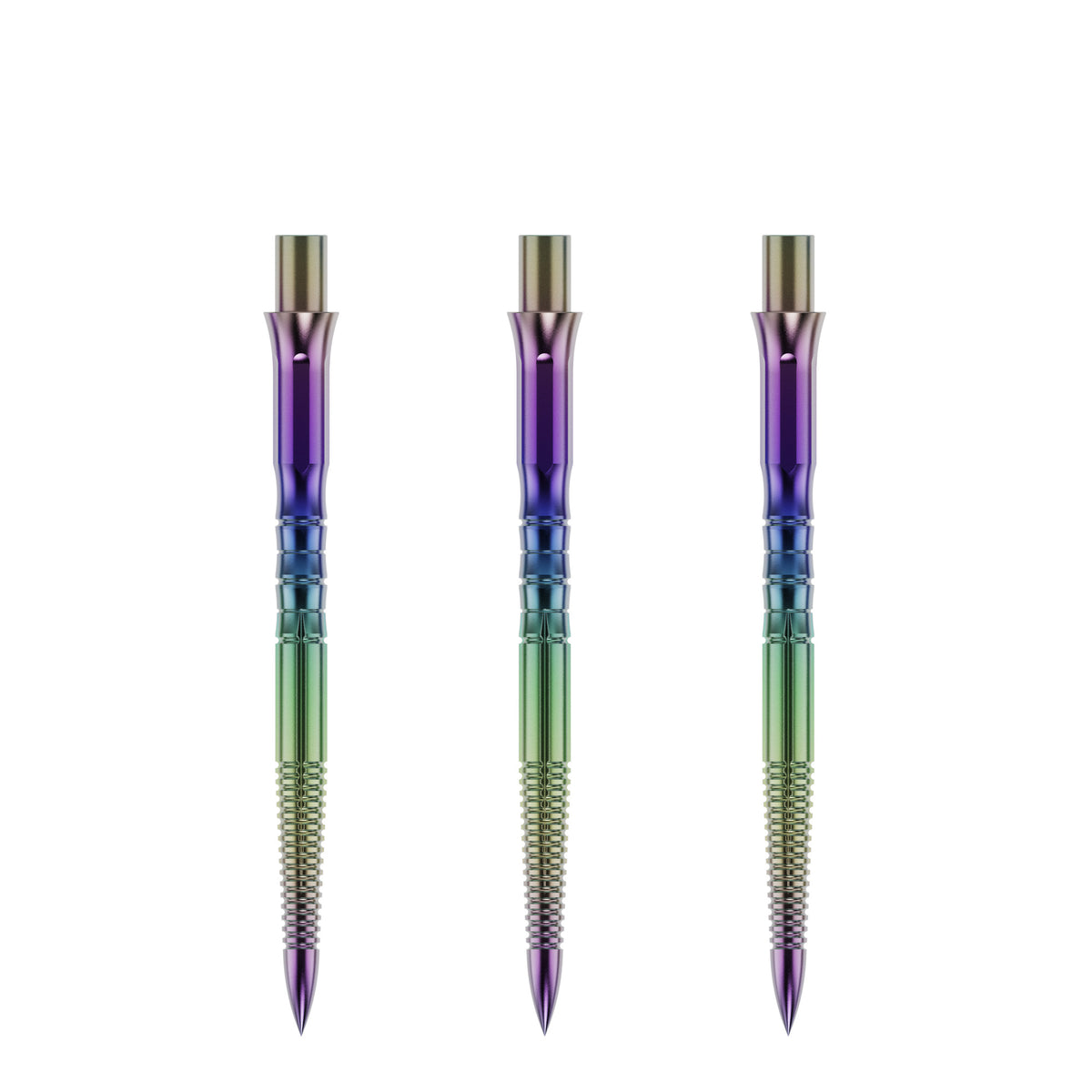 Caliburn Replaceable Dart Points - Bamboo - Rainbow
