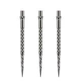Caliburn Replaceable Dart Points - Spiro - No Lip - Silver