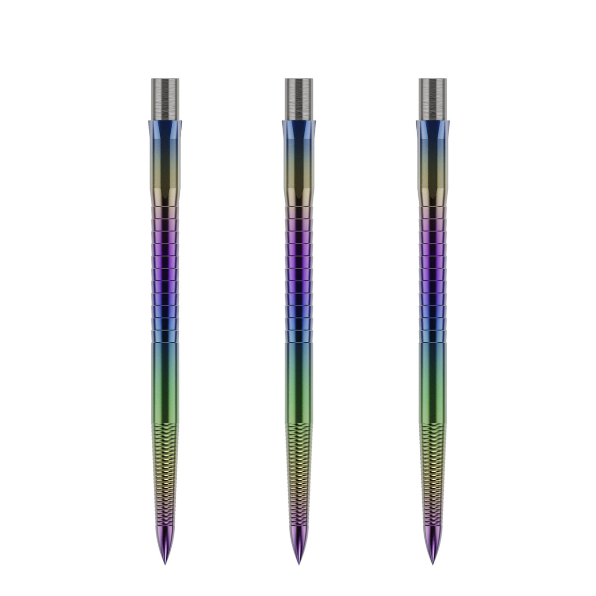 Caliburn Replaceable Dart Points - Micro Grip - Rainbow