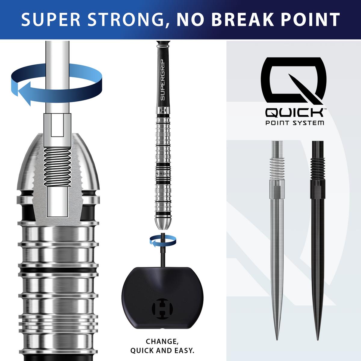*Harrows Quick Dart Points - Screw In