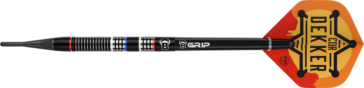 BULL'S Cor Dekker Darts - Soft Tip - 90% Tungsten