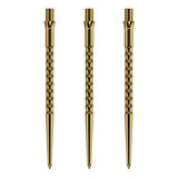 Caliburn Replaceable Dart Points - Ripple - No Lip - Gold