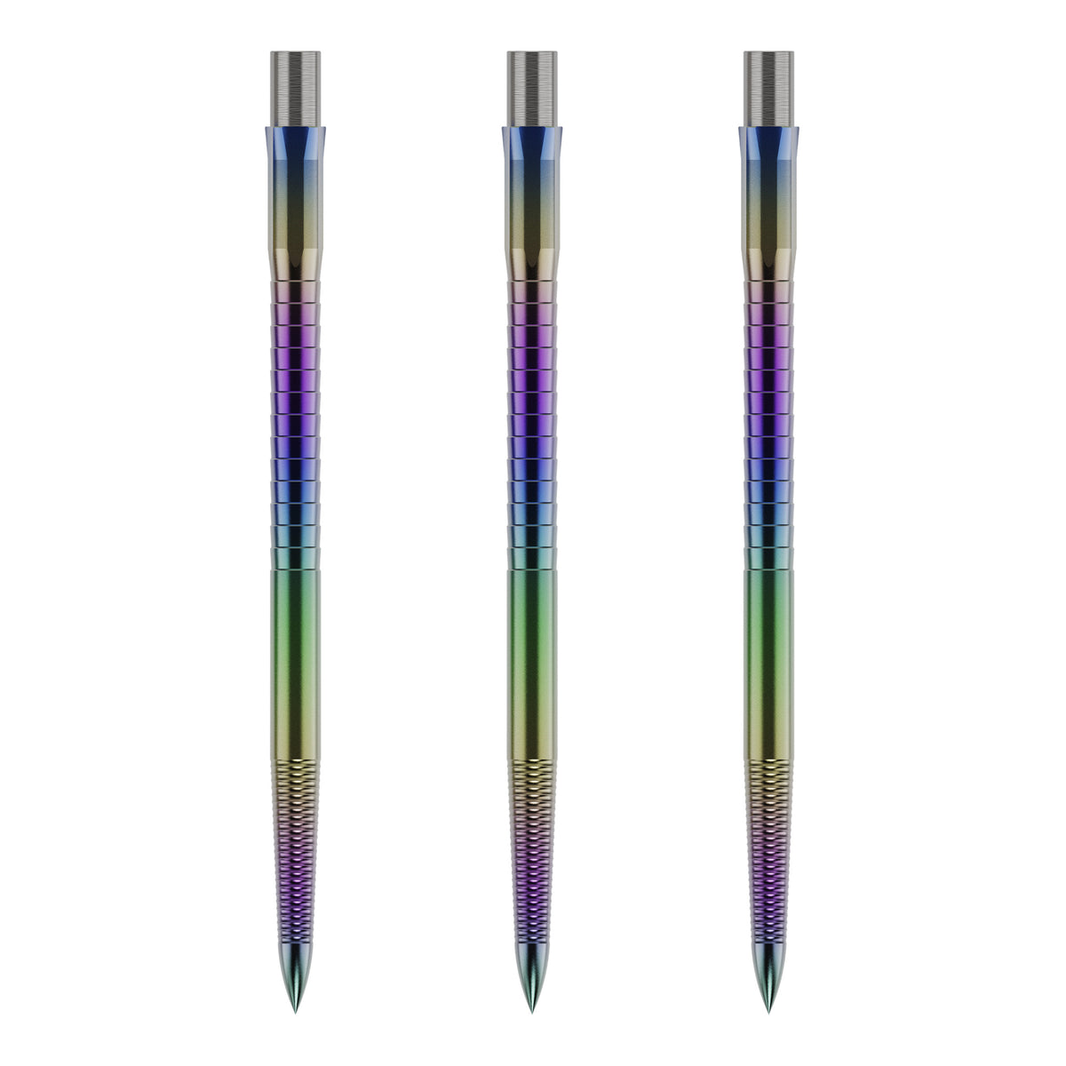 Caliburn Replaceable Dart Points - Micro Grip - Rainbow