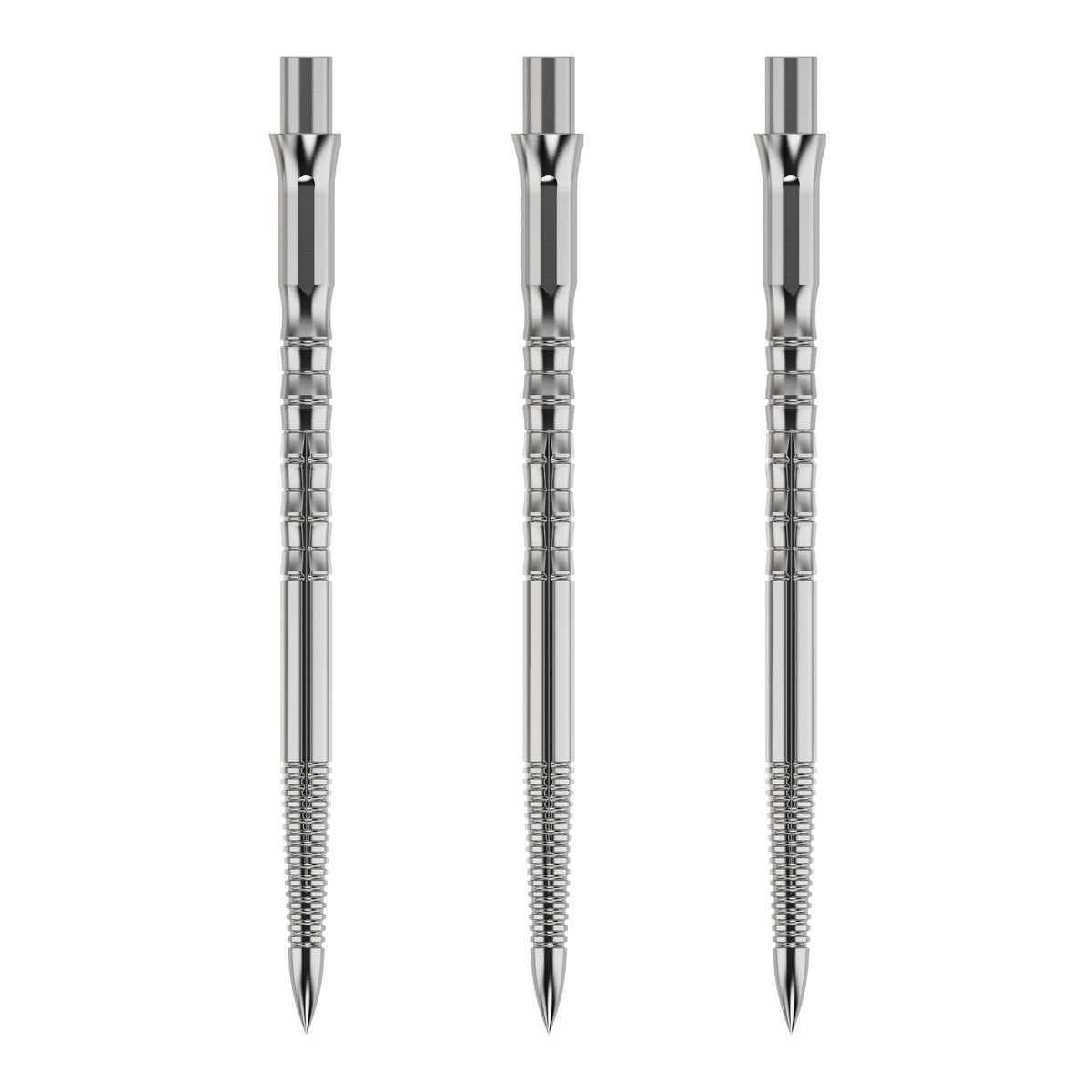 Caliburn Replaceable Dart Points - Bamboo - Silver