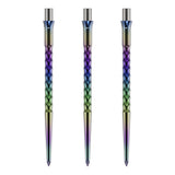 Caliburn Replaceable Dart Points - Ripple - No Lip - Rainbow