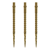 Caliburn Replaceable Dart Points - Spiro - No Lip - Gold