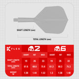 Target K-Flex Dart Flights - You Win