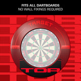 Target Tor Dartboard Surround - Red