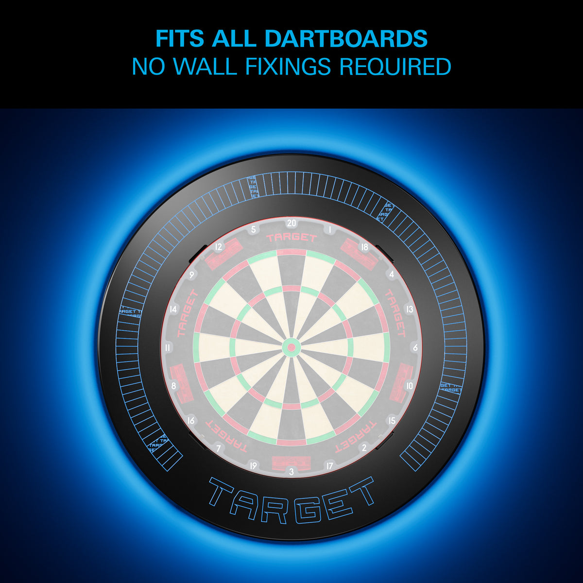 Target Notched Dartboard Surround - Corona Vision 2