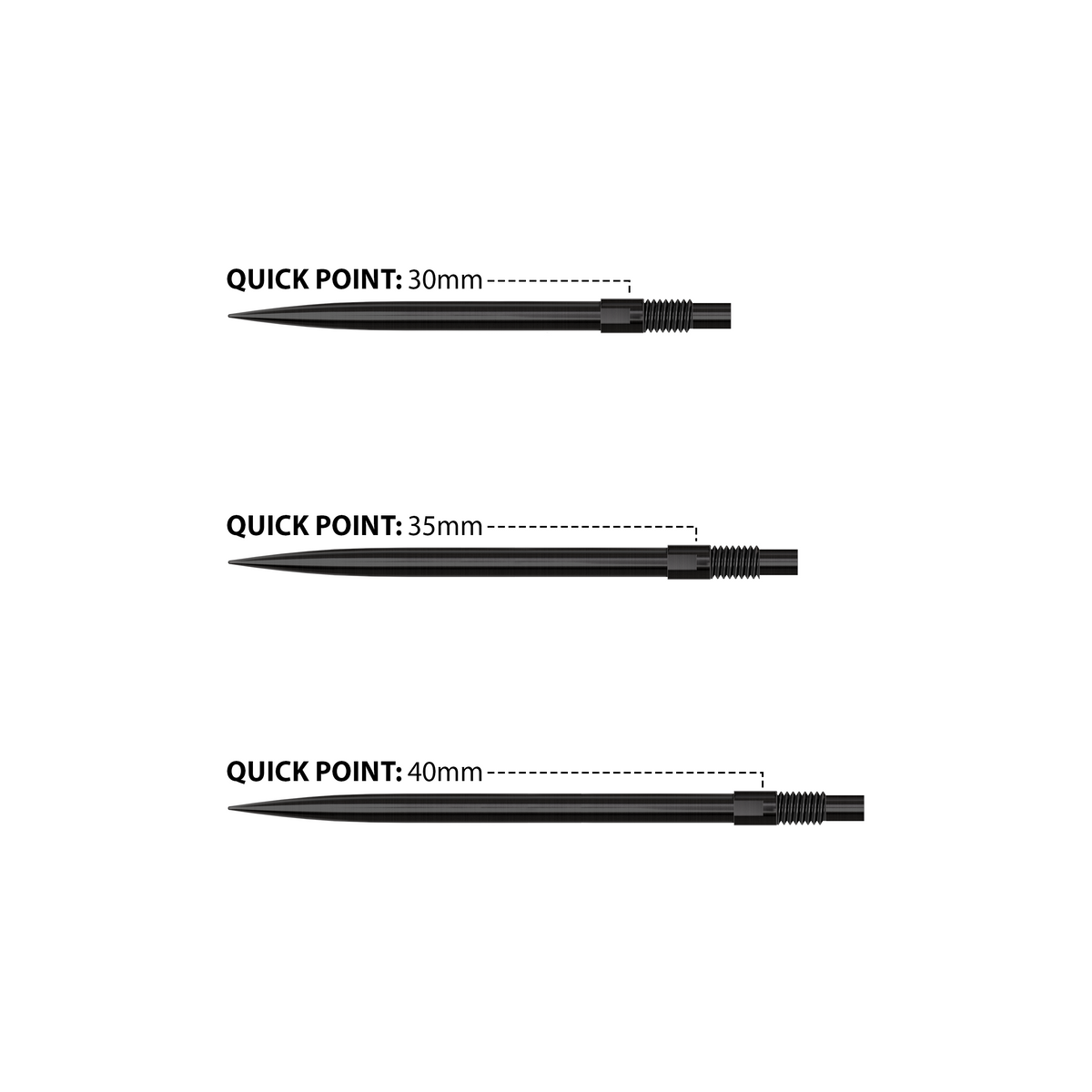 *Harrows Quick Dart Points - Screw In